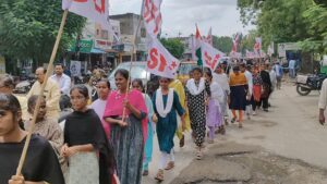 ఆదోనిలో ఎస్ఎఫ్ఐ విద్యార్థిని విద్యార్థులు భారీ ర్యాలీ